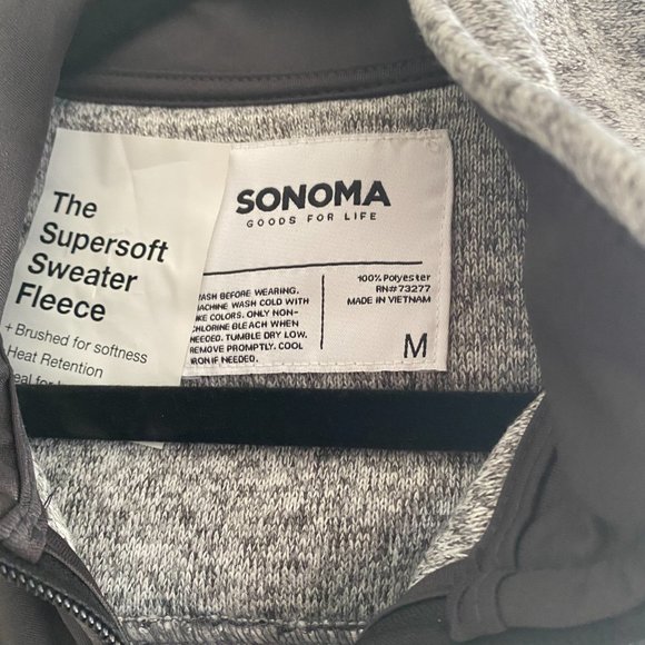 Men's fleece vest - Picture 3 of 4